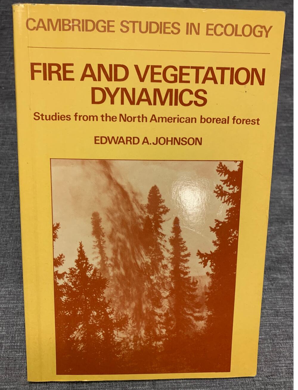 Fire and Vegetation Dynamics Studies from the North American boreal forest